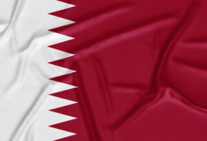 realistic-qatar-flag-background